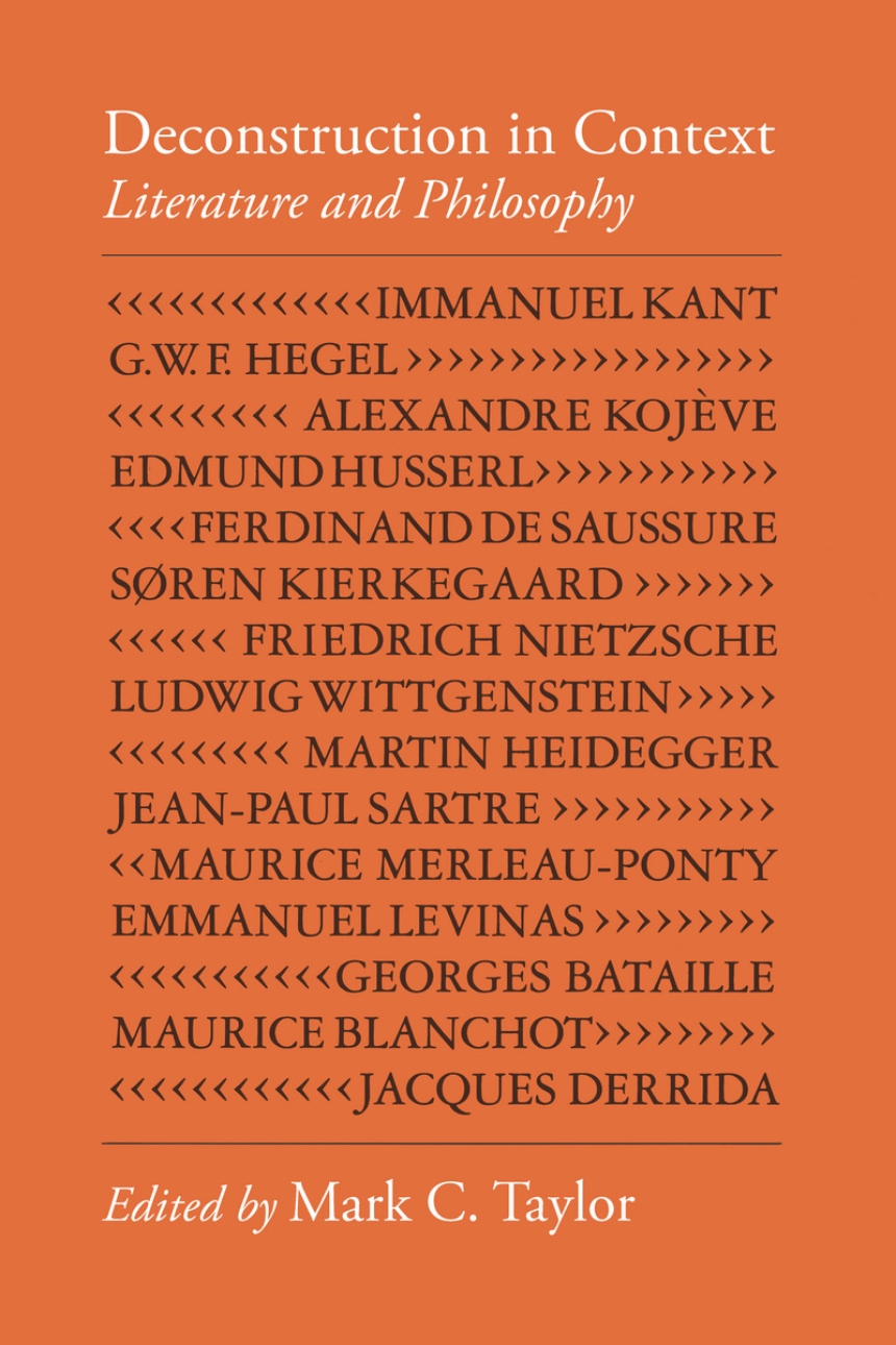 Deconstruction in Context