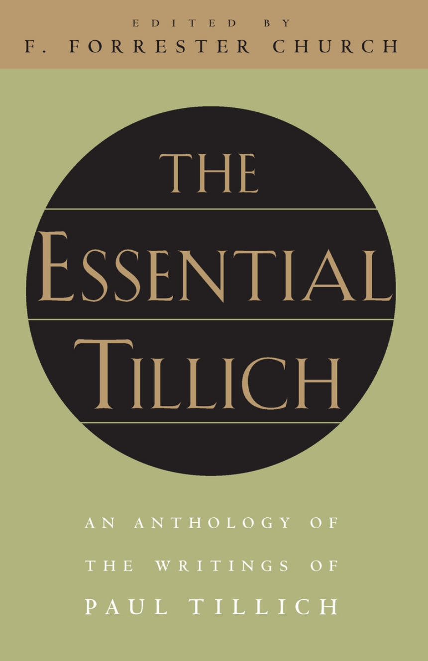 The Essential Tillich