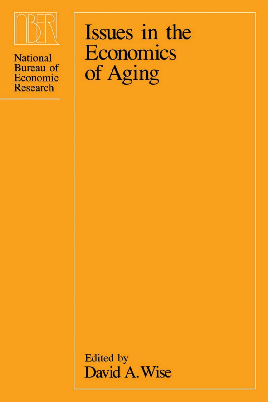 Issues in the Economics of Aging