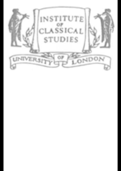 Modus Operandi: Essays in Honour of Geoffrey Rickman (BICS Supplement 71)