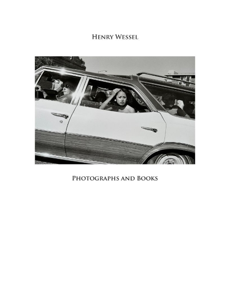 Henry Wessel: Photography and Books