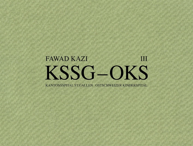 Fawad Kazi KSSG – OKS: Volume III: Haus 07A
